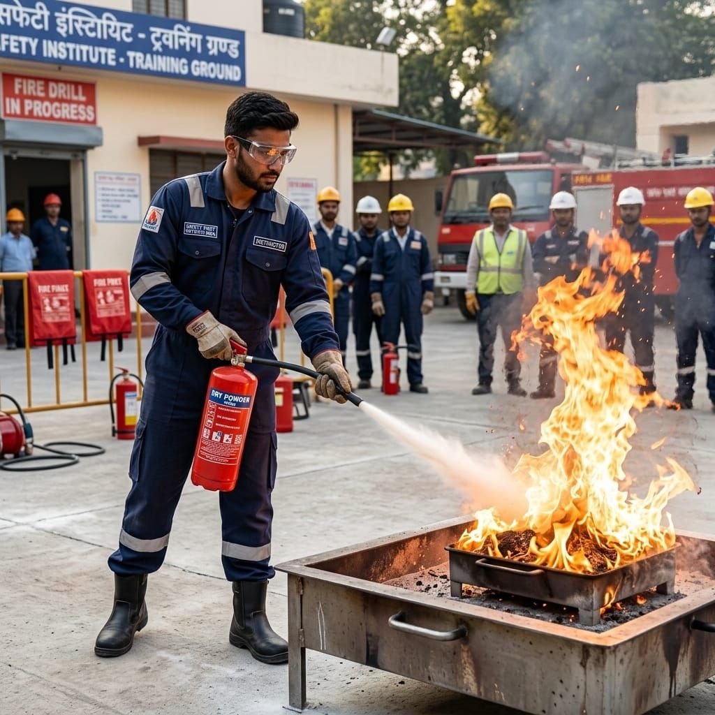 Fire and Industrial Safety Drill